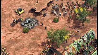 Stormed opponent with Ethiopia in 2v2 Multiplayer Match  No Treaty  Age of Empires 3 DE [upl. by Holms]