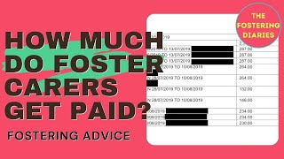 How much do Foster Carers get Paid 💰Foster Carer Salary Wage Earnings [upl. by Tama]