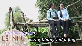 Anh Thương Cô Út Lái Đò Karaoke  Lê Như ft Dũng Nhí [upl. by Nyvek]