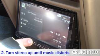 How to Set Your Car Amps Gain for the Best Sound  Crutchfield Video [upl. by Ahsat]