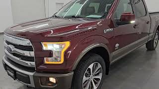 2015 FORD F150 KING RANCH SUPERCREW LONG ECOBOOST 4K WALKAROUND 14752ZA SOLD [upl. by Stoll116]