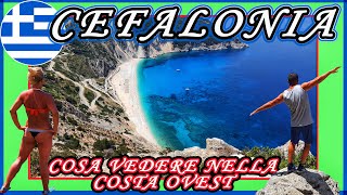 CEFALONIA cosa vedere nella costa OVEST fra SPIAGGE e PAESINI Vlog Ita Drone Grecia Ep 13 [upl. by Iosep]