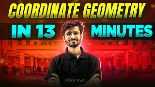 Coordinate Geometry  Complete Chapter In 13 Minutes  Class 10th Board [upl. by Belden]