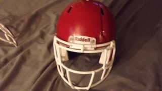 Riddell Revolution Speed With S2EGSWSP Facemask [upl. by Chaille]