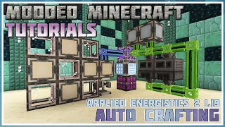 Applied Energistics 2 Autocrafting  Minecraft 116  119  Modded Minecraft Tutorial [upl. by Khalin]