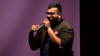 A Traditional Beatboxer  Bharadwaj Balaji  TEDxGLIMChennai [upl. by Coltun]