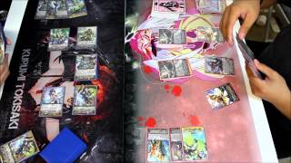 Cardfight Vanguard Full Match  Gancelot Zenith vs Ezel Scissors [upl. by Ulland]