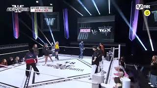 Street Women Fighter Ep8 Round 1 YGX vs Latchica Full Cam [upl. by Tadio]