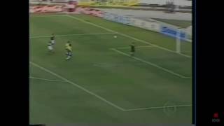 Savo Milosevic goal vs Brazil 1998 friendly [upl. by Gnol175]