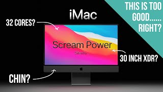 M1X iMac 30 inch 2021  What We Might Expect  Price amp Performance [upl. by Xylina939]