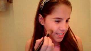 Quick Easy Makeup Tutorial For Kids [upl. by Kcirdahs]