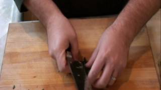 Chopping Fresh Oregano  NoRecipeRequiredcom [upl. by Aremaj447]