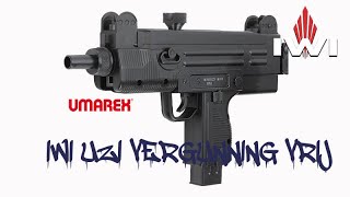 Umarex  IWI Mini Uzi airsoft replica  008 joule CE voor alle leeftijden en vergunning vrij [upl. by Eelta36]