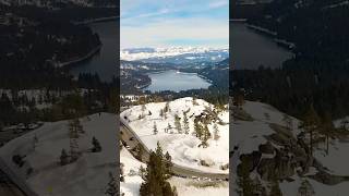 Donner Lake in Winter Season lake ปลายหวาย paiwaihouse paiwai california nevada highsierra [upl. by Aslin474]