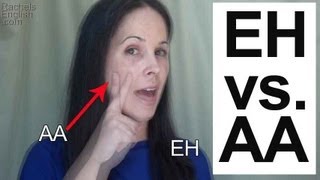 American English Pronunciation EH ɛ vs AA æ Vowels [upl. by Aratahc]