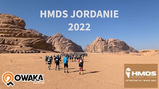 Half Marathon des Sables Jordanie 2022  Trail dans le désert du Wadi Rum [upl. by Marylee]