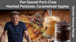 Gordon Ramsays Pork Chop PanSeared Perfectly Juicy and Flavorful [upl. by Couhp]