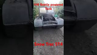 VW Beetle Tank First drive Snow Trac ST4 [upl. by Aisital602]