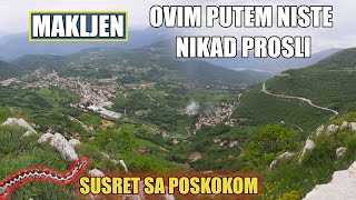 PLANINA MAKLJEN  Iz SELA GORNJI VAKUF  USKOPLJE do ČAROBNOG POGLEDA NA CIJELI PROZOR  RAMA [upl. by Stephens796]