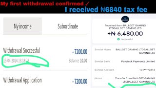 6480 Withdrawal Proof on Victor VIP  NEWLY LAUNCHED INVESTMENT PLATFORM TODAY • 15April2024 [upl. by Hahsi471]