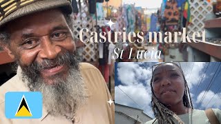 why you SHOULD visit CASTRIES MARKET in St Lucia [upl. by Nnad]