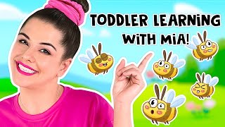 Bee song for Toddlers  Spring  Learning Bugs Nursery Rhymes  Best Educational videos for kids [upl. by Amedeo]