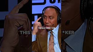 Kobe Bryant cursed out Stephen A Smith On TV 😳 shorts [upl. by Maxwell]