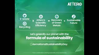 Attero  World Sustainability Day [upl. by Avilo]