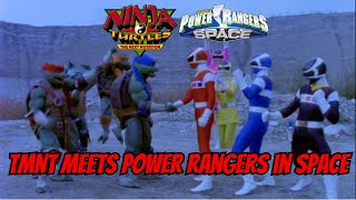 TEENAGE MUTANT NINJA TURTLES MEETS THE POWER RANGERS crossover mmpr tmnt ai powerrangers [upl. by Linkoski]