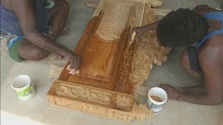 Teak Wood  Manual Wood Polish  Tamil [upl. by Tia]