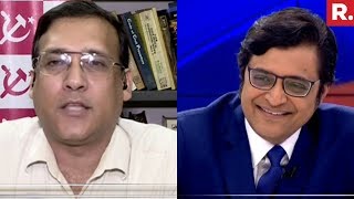 Arnab Goswami Vs Dr Fuad Halim CPIM On BribeForVotes [upl. by Vernier]