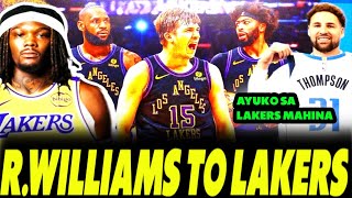 LAKERS KINUKUHA NA SI ROBERT WILLIAMS KAPALIT SILA SCHIFINO AT VINCENTTHOMPSON MINALIIT ANG LAKERS [upl. by Clair]