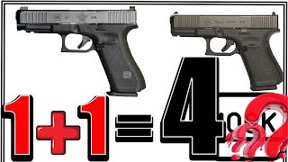 NEW for 2023 4 in 2 GLOCK 47 Glock 19 🔥 19L ‼️ 🔥 45 and 47 NOW possible [upl. by Gilberta122]