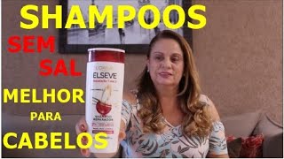 SHAMPOOS TOPS SEM SAL MAIS SAUDÁVEIS PARA OS CABELOS  PRODUTOS BARATOS FARMÁCIA CABELOS SAUDÁVEIS [upl. by Clarice]