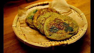 Vegan Mung Bean Pancakes  Vegan Mungobohnen Pfannkuchen 녹두전 綠豆煎餅  فطائر مونج الفول [upl. by Cela]