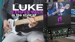 TOTO Steve Lukather KEMPER AMP PACK Guitar presets tones  LIVEPLAYROCK  toto lukather kemper [upl. by Enelia]