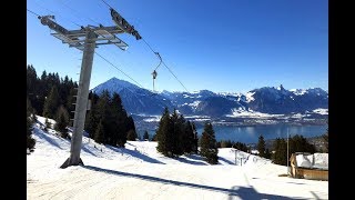 Skilifte SchwandenSigriswil 20 Januar 2017 [upl. by Adelbert]