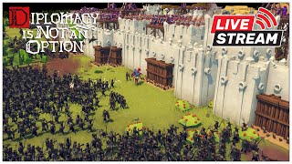 🔴 Defending My Castle Against Hordes  Diplomacy is Not an Option Gameplay Review amp Lets Play [upl. by Urson766]