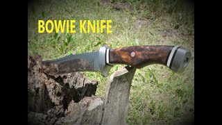 knife making Bowie knife칼 만들기 [upl. by Layla364]