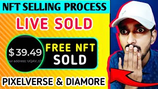 🔥NFT Sell Kaise Kare  NFT Sell Kaise Kare Mobile Se  Diamore NFT Sell  Pixelverse NFT Sell  NFT [upl. by Bradstreet]