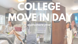 SORORITY HOUSE MOVE IN VLOG  University of Cincinnati [upl. by Haeckel]