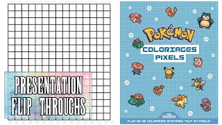 Présentation livre de coloriage pokémon pixel [upl. by Lirrehs226]