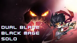 Dual Blade Black Mage Solo  MSEA  Aquila [upl. by Nylecsoj]