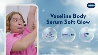 Vaseline Soft Glow Body Serum Bintang 5 FEMALE 2135  15s [upl. by Housen]