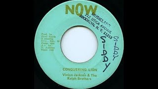 Yabby You amp The Ralph Brothers  Conquering Lion [upl. by Autry345]