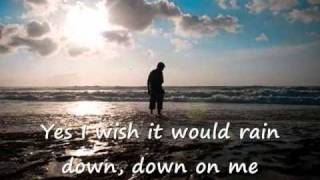 I Wish it Would Rain Down  with Lyrics   Phil Collins [upl. by Anoved]