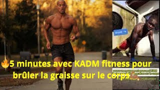 5 minutes avec KADM fitness pour brûler la graisse sur le corps 🔥 [upl. by Noxaj]