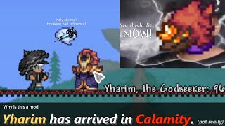 Yharim is finally added to Terraria Calamity ─ The Yharim Town NPC is cursed [upl. by Grier]