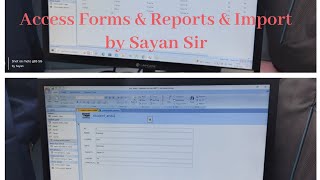 Access Import from Excel Like Total Forms amp Reports by Sayan Sir [upl. by Hube474]