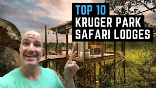 TOP 10 KRUGER PARK LODGES  All Inclusive Luxury African Safari Vacations [upl. by Etnad]